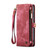 For Samsung Galaxy A13 5G CaseMe-008 Detachable Multifunctional Horizontal Flip Leather Case(Red)