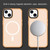 For iPhone 13 Magsafe Magnetic Phone Case(Gentleman Blue)