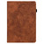 For OPPO Pad 11 inch Peacock Embossed Pattern TPU + PU Leather Tablet Case(Brown)