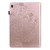 For Lenovo Tab M10 TB-X505L / TB-X505F / TB-X605L / TB-X605F & P10 TB-X705F / TB-X705L Peacock Embossed Pattern TPU + PU Leather Tablet Case(Rose Gold)