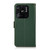 For Xiaomi Redmi 10C KHAZNEH Side-Magnetic Litchi Genuine Leather RFID Phone Case(Green)