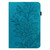 For iPad Pro 11 2022 / 2021 / Air 2020 10.9 Lace Flower Embossing Pattern Leather Tablet Case (Blue)