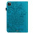 For iPad Pro 11 2022 / 2021 / Air 2020 10.9 Lace Flower Embossing Pattern Leather Tablet Case (Blue)