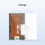 For Samsung Galaxy A73 5G NILLKIN QIN Series Pro Sliding Camera Cover Design Leather Phone Case(Brown)