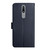 For Nokia 2.4 Genuine Leather Fingerprint-proof Horizontal Flip Phone Case(Blue)
