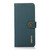 For Xiaomi Redmi Note 11E / Redmi 10 5G KHAZNEH Custer Genuine Leather RFID Phone Case(Green)