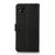 For Xiaomi Redmi 10A KHAZNEH Side-Magnetic Litchi Genuine Leather RFID Phone Case(Black)