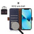 For iPhone 12 Pro Max Crazy Horse Top Layer Cowhide Leather Phone Case(Blue)