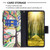 For Infinix Hot 11s/Hot 11T Colored Drawing Pattern Zipper Horizontal Flip Phone Leather Case(Tree)