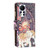 For Infinix Hot 11s/Hot 11T Colored Drawing Pattern Zipper Horizontal Flip Phone Leather Case(Flower Elephants)