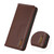 For iPhone 13 KHAZNEH Nappa Top Layer Cowhide Leather Phone Case(Brown)