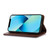For iPhone 13 KHAZNEH Nappa Top Layer Cowhide Leather Phone Case(Brown)