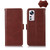 For Xiaomi 12 Pro Crazy Horse Top Layer Cowhide Leather Phone Case(Brown)