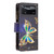 For Xiaomi Poco M4 Pro 5G Colored Drawing Pattern Zipper Leather Phone Case(Big Butterfly)