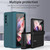 For Samsung Galaxy Z Fold3 5G 360 Full Body Hinge Flip Phone Case(Purple)