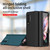 For Samsung Galaxy Z Fold3 5G 360 Full Body Hinge Flip Phone Case(Green)