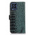 For Samsung Galaxy M53 5G Crocodile Top Layer Cowhide Leather Phone Case(Green)