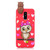 For Galaxy A6+ (2018) Shockproof Cartoon TPU Protective Case(Red Owl)