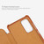 For Xiaomi Redmi Note 11 Global NILLKIN QIN Series Crazy Horse Texture Leather Case(Brown)