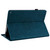 For Amazon Kindle Fire HD 10 2021 / 10 Plus 2021 Butterfly Flower Embossed Leather Tablet Case(Blue)