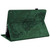 For Amazon Kindle Fire HD 10 2021 / 10 Plus 2021 Butterfly Flower Embossed Leather Tablet Case(Green)