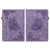 For Lenovo M10 Plus 10.3 TB-X606F/TB-X606X Butterfly Flower Embossed Leather Tablet Case(Purple)