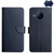 For Nokia X100 Genuine Leather Fingerprint-proof Horizontal Flip Phone Case(Blue)
