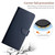For Nokia X100 Genuine Leather Fingerprint-proof Horizontal Flip Phone Case(Blue)