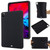 For iPad Pro 12.9 2022 / 2021 / 2020 / 2018 Pure Color Liquid Silicone Shockproof Tablet Case (Black)