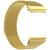 For FITBIT Ionic Milanese Watch Band, Large Size : 24X2.2cm(Golden)
