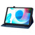 For OPPO Realme Pad mini 8.7 Skin Feel Solid Color Zipper Leather Tablet Case(Blue)