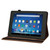 For Amazon Kindle Fire HD 8 2020 / 8 Plus Big Butterfly Embossed Smart Leather Tablet Case(Brown)