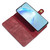 For Galaxy S20 DG.MING Crazy Horse Texture Flip Detachable Magnetic Leather Case with Holder & Card Slots & Wallet(Red)