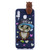 For Galaxy A30 Shockproof Cartoon TPU Protective Case(Blue Owl)