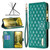 For iPhone XS Max Diamond Lattice Zipper Wallet Leather Flip Phone Case(Green)