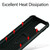 For Google Pixel 4 Carbon Fiber Protective Case with 360 Degree Rotating Ring Holder(Green)
