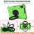 For Lenovo Tab M8 FHD TB-8505F Spider King EVA Protective Tablet Case(Green)