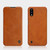 For Galaxy A01 NILLKIN QIN Series Crazy Horse Texture Horizontal Flip Leather Case with Card Slot(Brown)
