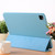 For iPad Pro 11 2022 / 2021 / 2020 3-fold Horizontal Flip Smart Leather Tablet Case with Sleep / Wake-up Function & Holder(Blue)