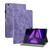 For Lenovo M10 Plus 10.3 Tiger Pattern PU Tablet Case(Purple)