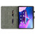 For Lenovo Tab M10 Plus 10.6 3rd Gen Tiger Pattern PU Tablet Case(Purple)