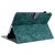 For Lenovo Tab M10/Tab M10 HD Tiger Pattern PU Tablet Case(Dark Green)