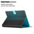 For 8 inch Tablet Stitching Solid Color Leather Tablet Case(Green)