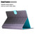 For 7 inch Tablet Stitching Solid Color Leather Tablet Case(Grey)