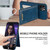 For iPhone 11 Pro N.BEKUS Vertical Flip Card Slot RFID Phone Case (Blue)