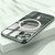 For iPhone 11 Pro MagSafe Frosted Metal Phone Case (Green)