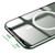 For iPhone 11 Pro MagSafe Frosted Metal Phone Case (Green)