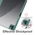 For iPad Pro 12.9 2022 / 2021 / 2020 / 2018 Acrylic 3-folding Smart Leather Tablet Case(Dark Green)