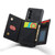 For Samsung Galaxy Z Fold4 DG.MING M2 Series 3-Fold Multi Card Bag Phone Case(Black)