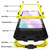 For iPhone 11 Pro Max Shockproof Waterproof Dust-proof Metal + Silicone Protective Case with Holder(Yellow)